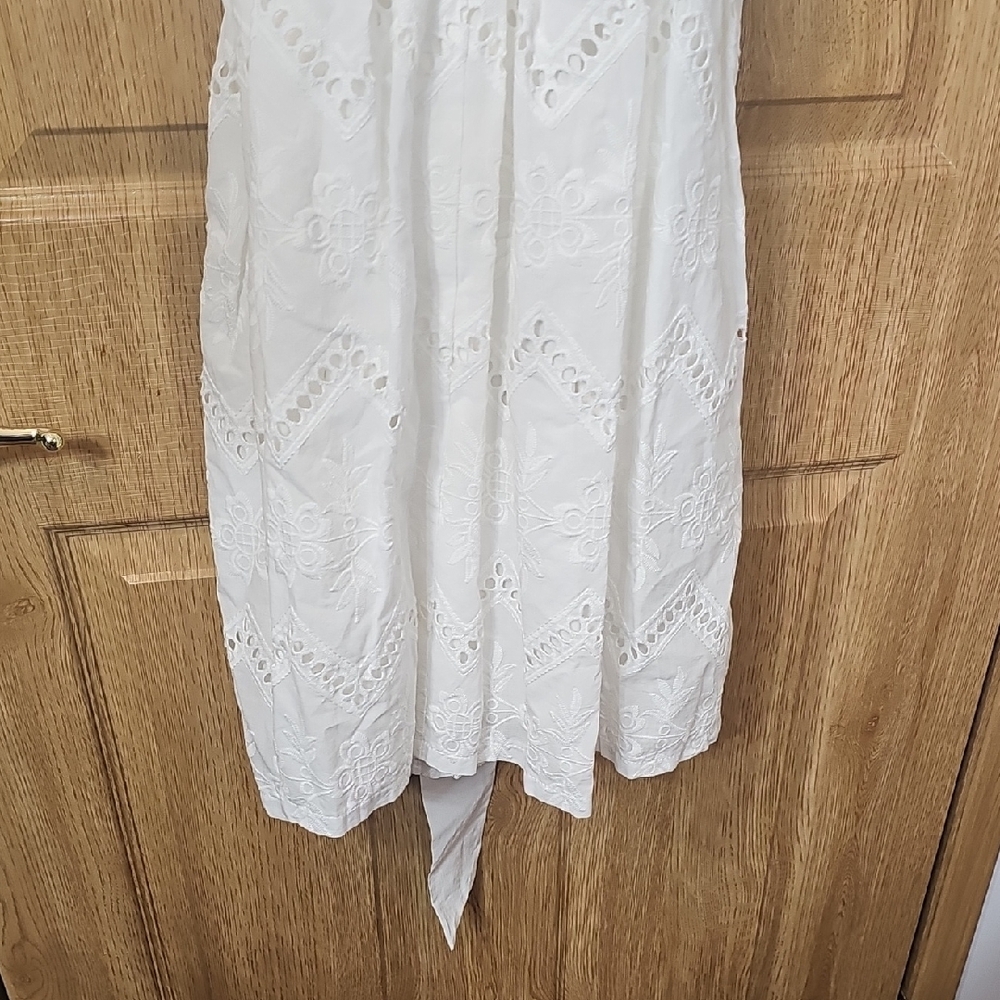 Vince Camuto White Lace Mini Dress - Picture 11 of 11